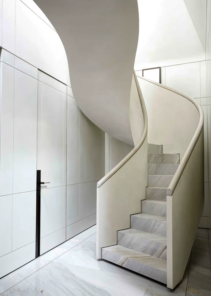 Wow Factor Marble Staircase Design