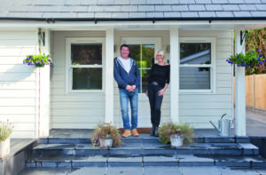 Couple on porch