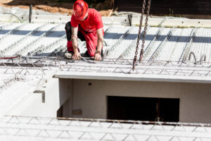 Person on roof