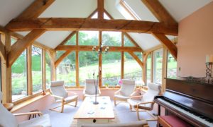 Oak frame extension