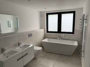 White bathroom