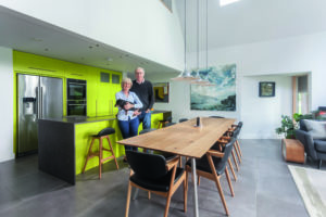 Open plan kitchen