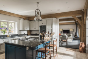 Open plan kitchen