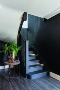 Black stairs