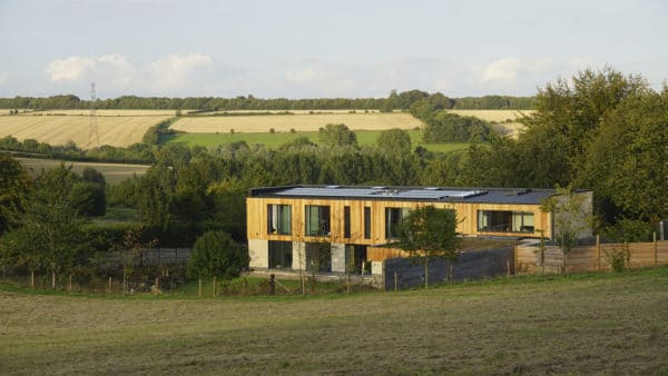 Efficient offsite house by MBC Timber Frame