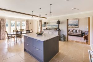 Modern kitchen with traditional elements