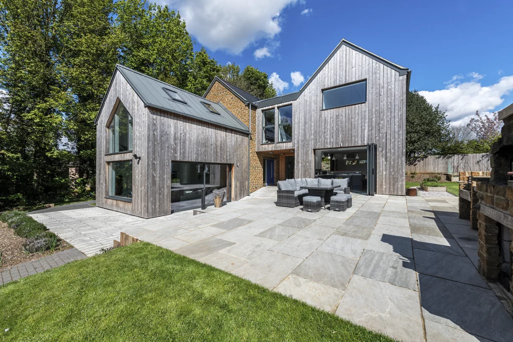 Barn-style home in the country