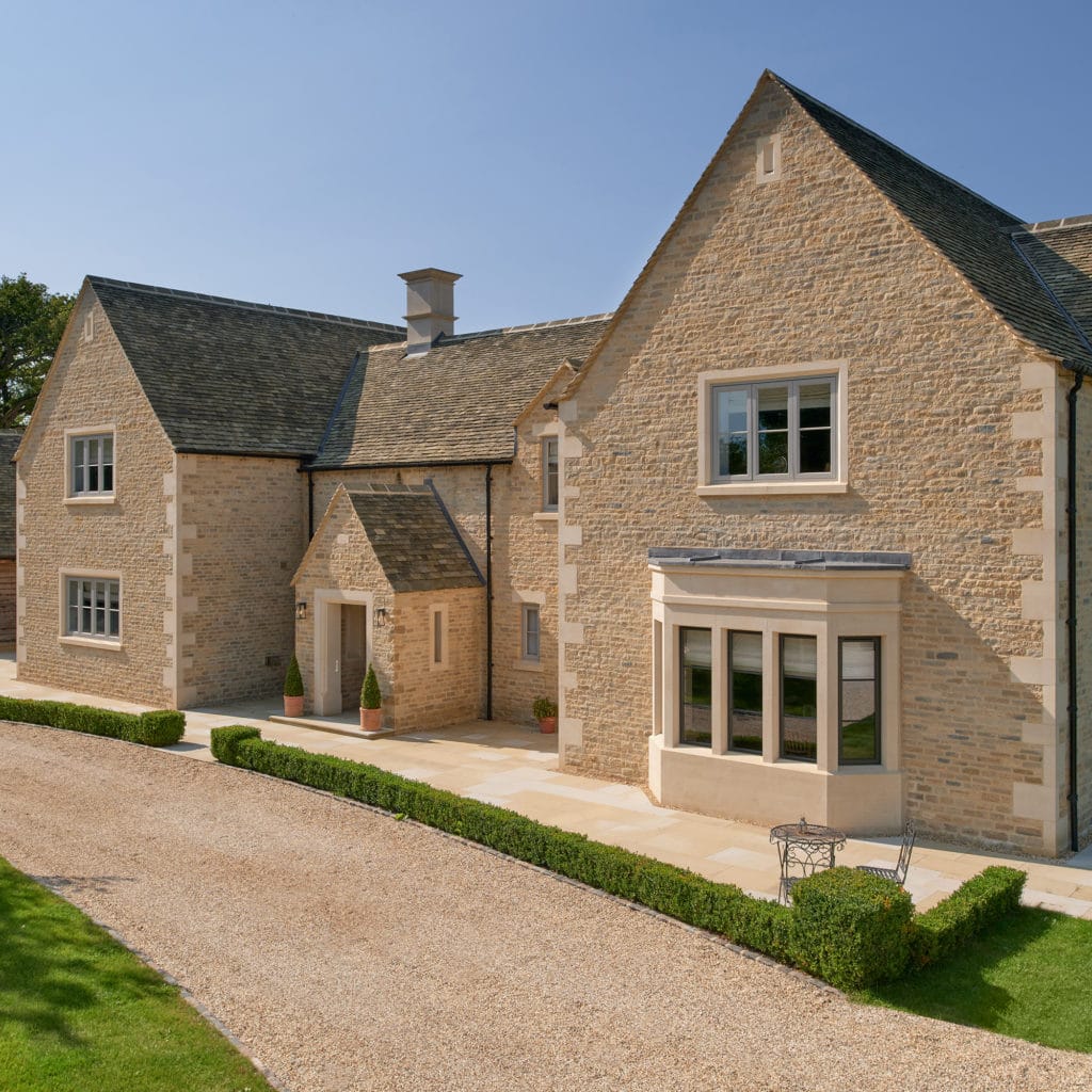 country house, cotswolds stone, self build,