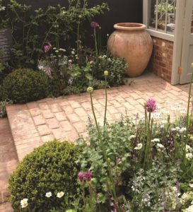 outdoor stone paving