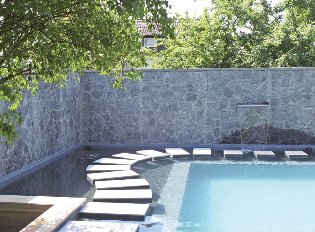 starwall garden swimming pool