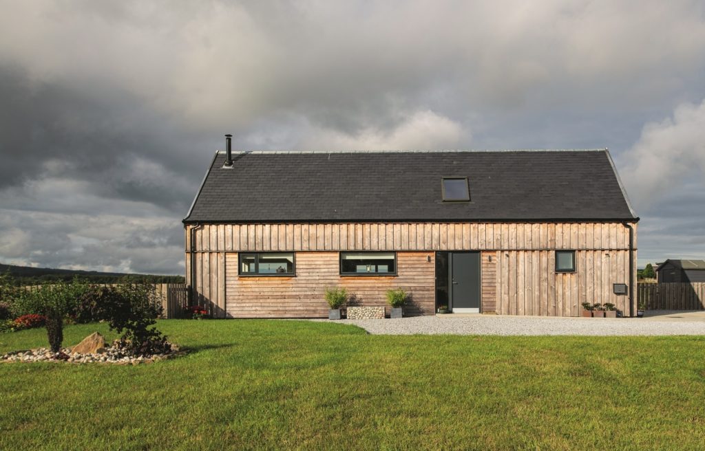 The Boyles' self build