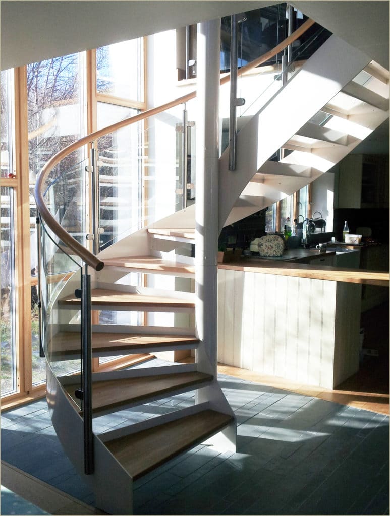 Complete Stair System Spiral Staircase