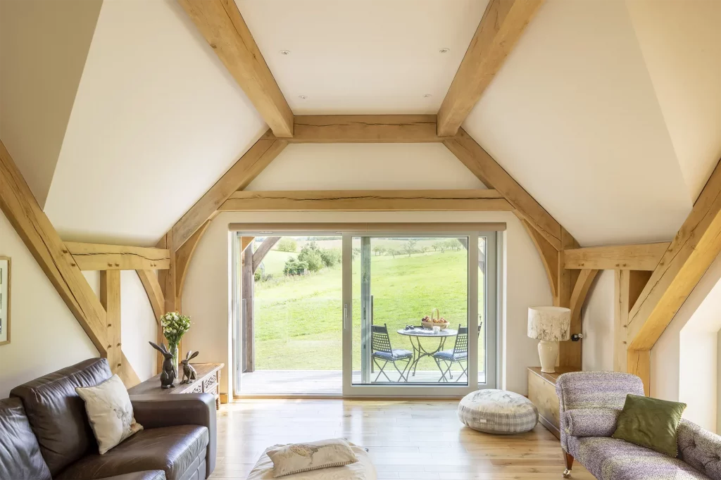 Oakwrights Passivhaus Living Room