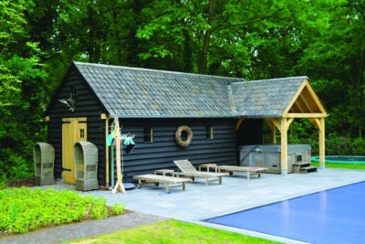 Oak Designs Company Oak Framed Pool House