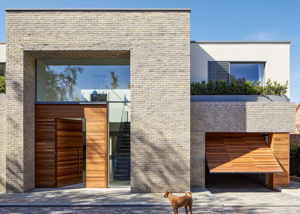 matching timber front and garage doors from Urban Front