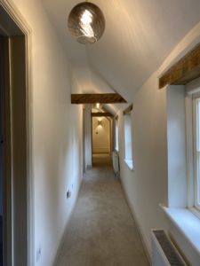Corridor in modernised house