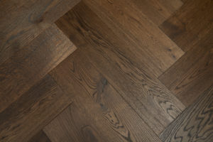 Close up of oak flooring