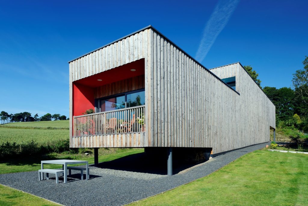 Modern outdoor building