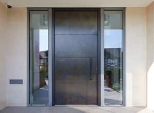 Bronze statement door