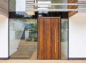 Oak front door