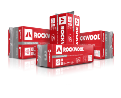 Rockwool insulation slabs