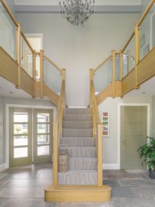 Light-filled entrance hall