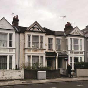 Victorian terrace house below