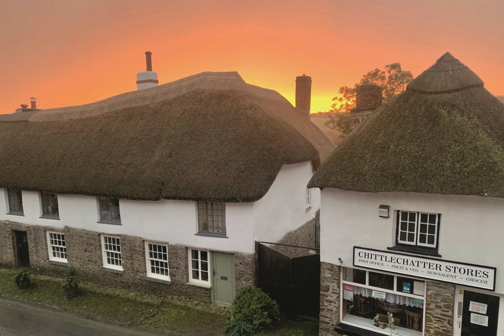 Period home with new render