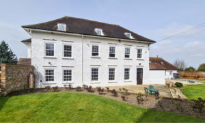 Home with sash windows