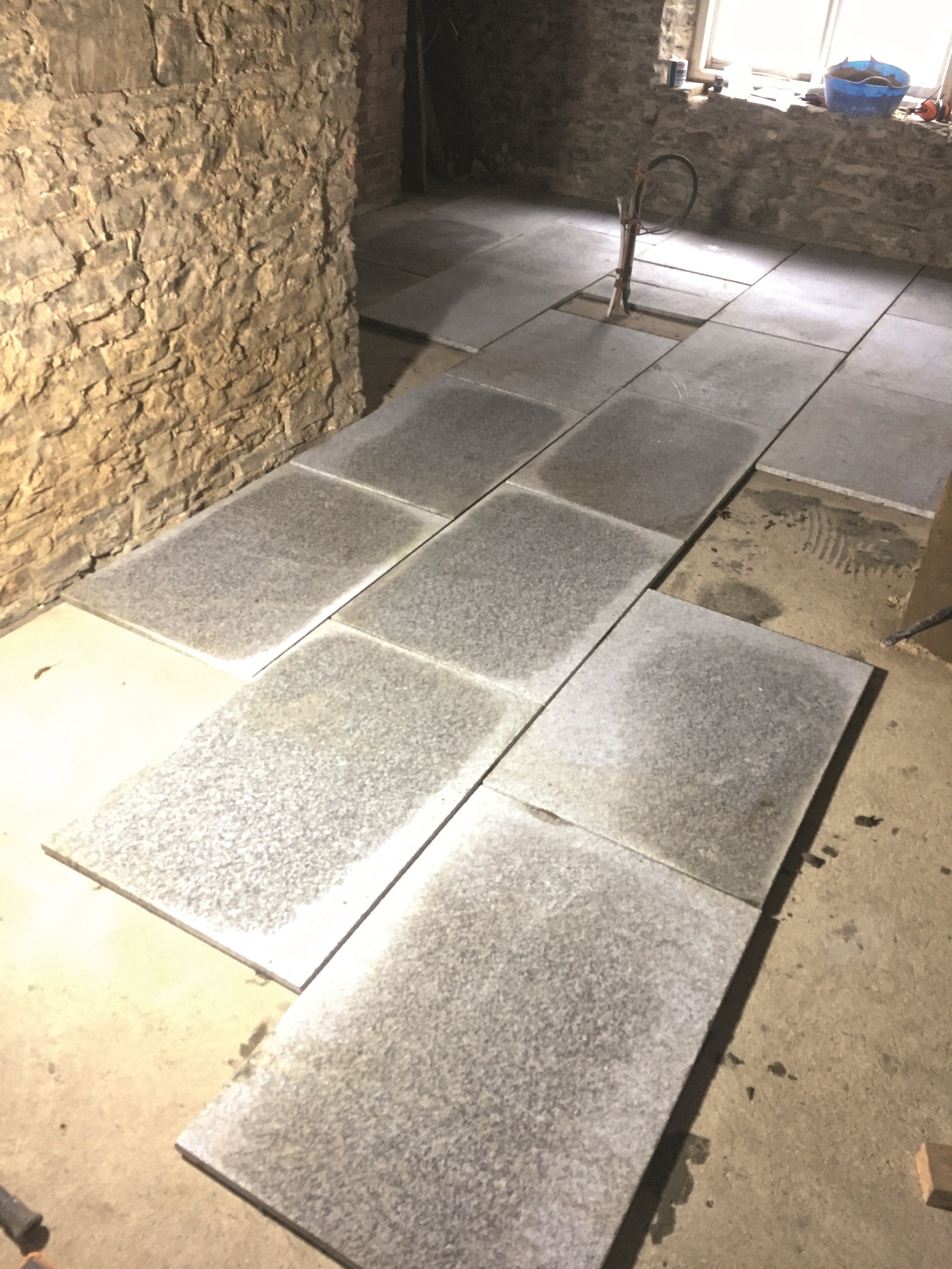granite floors