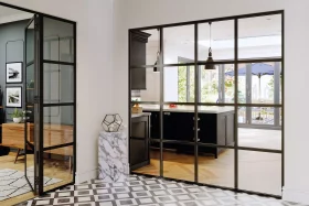 Origin OI-30 Internal Glazed Door from Hall to Kitchen