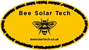 Bee solar tech logo