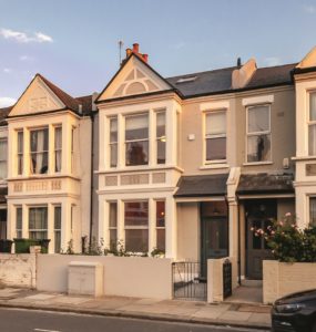 Victorian terrace house after