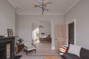 Victorian terrace house interior