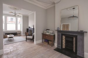 Victorian terrace house lounge