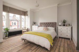 Victorian terrace house bedroom