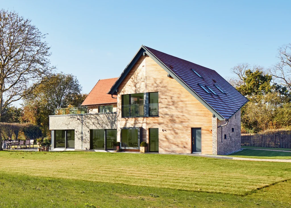 Striking Prefab Timber Self Build