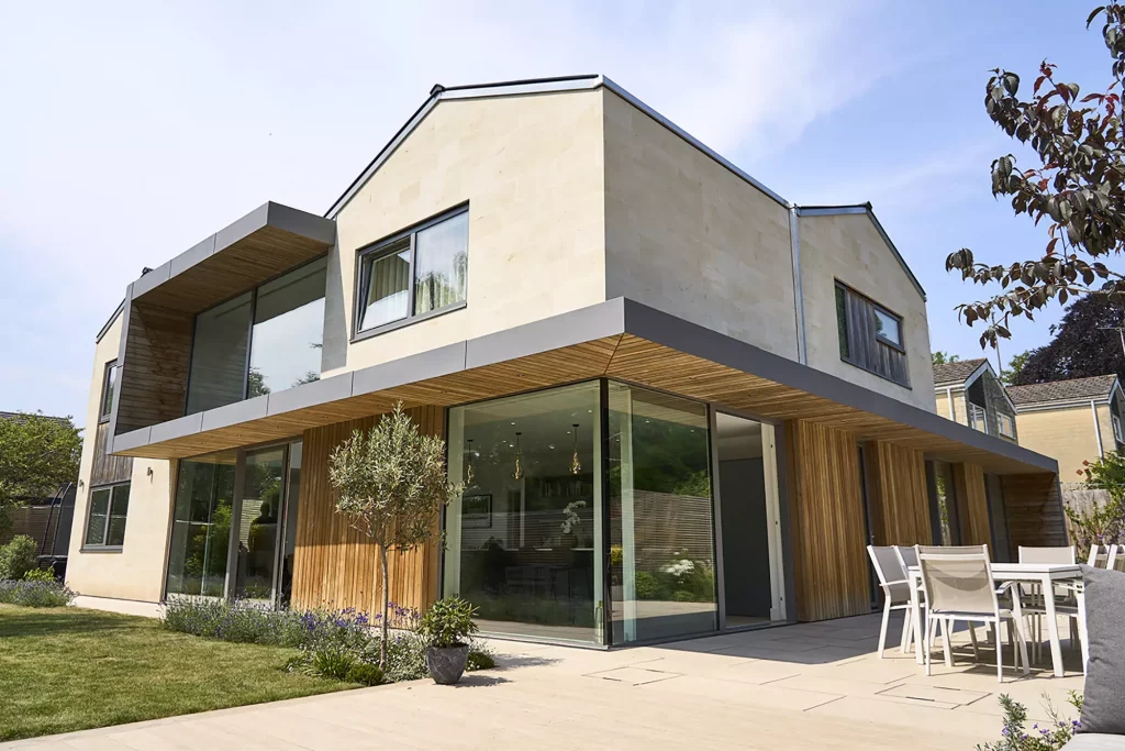 Modern build with composite windows