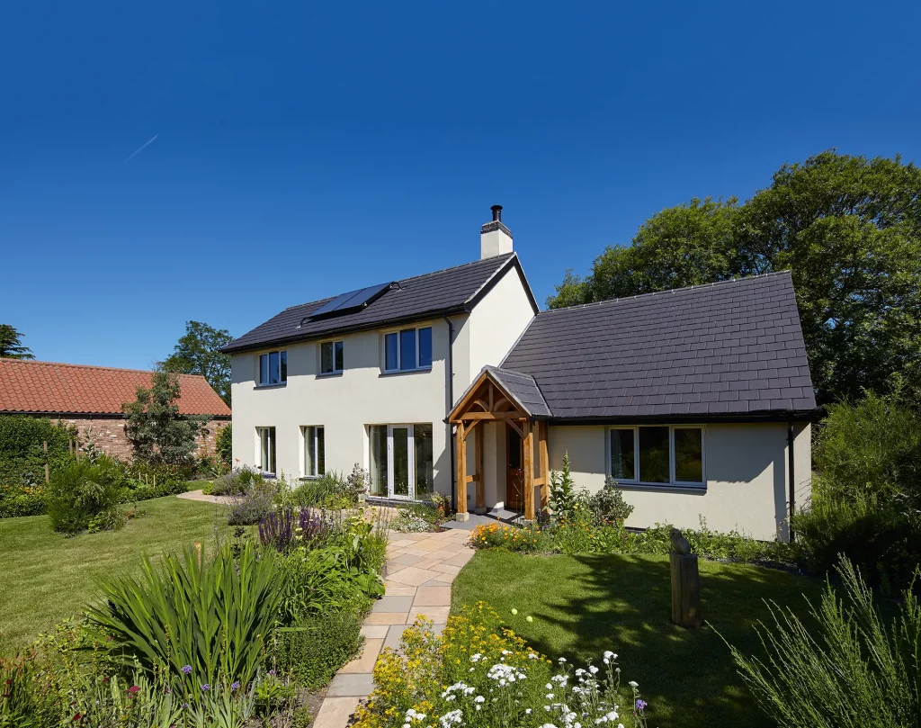 Eco self build with timber frame