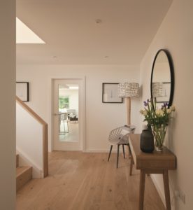 Light-filled entrance hall