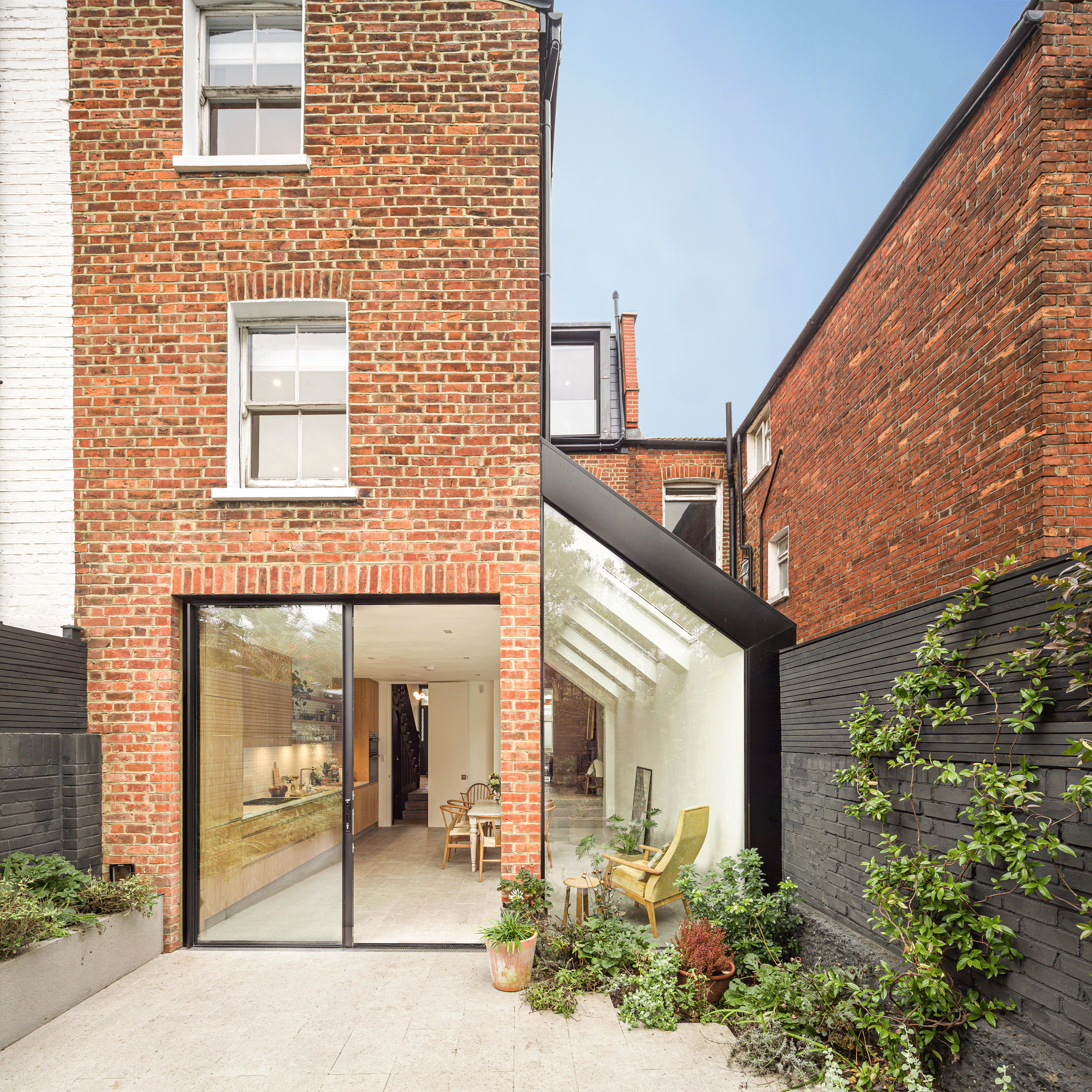 Modern extension to period property