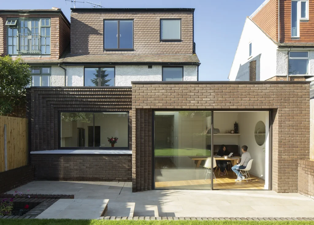 Rear Extension with a Corbelled Brick Finish