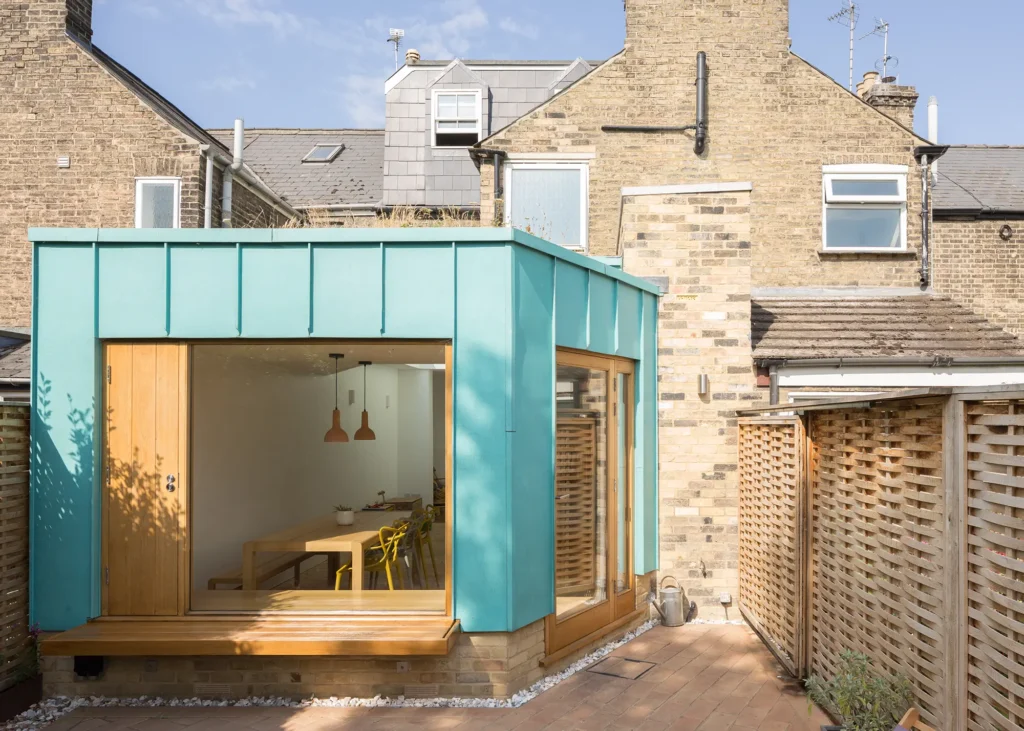 Colourful Copper-Clad House Extension