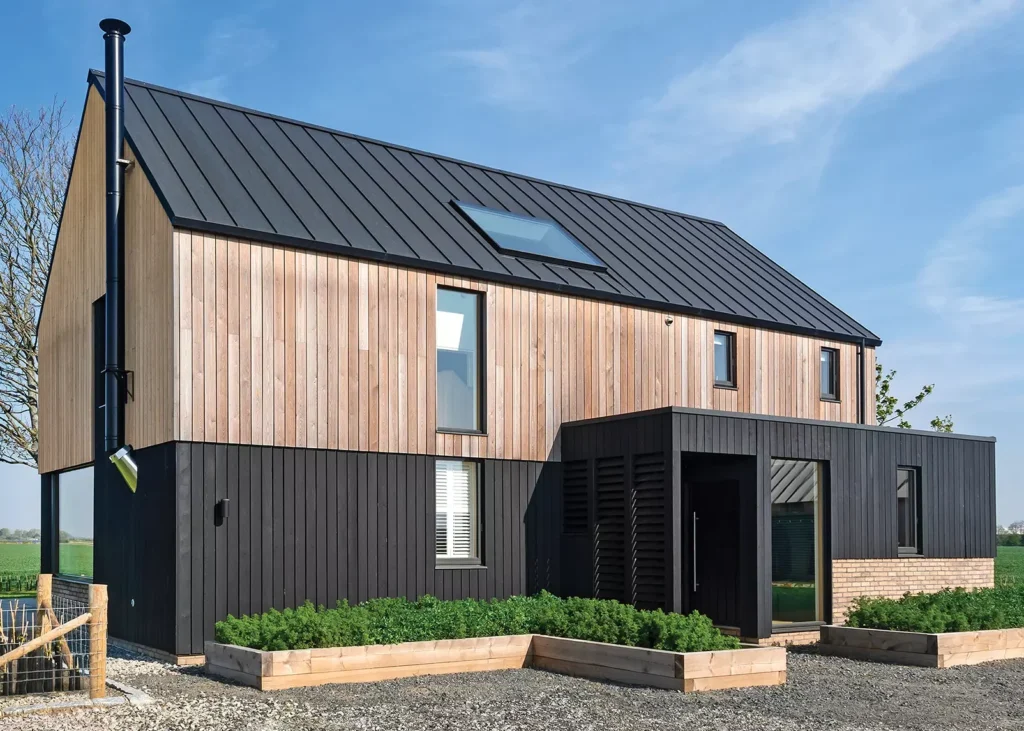 Modern Timber-Clad Family Farmhouse