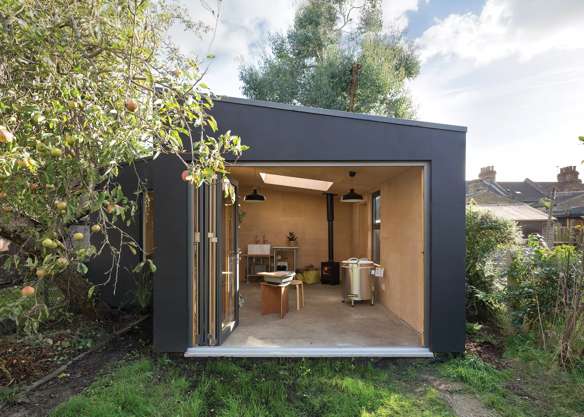 Grey Griffiths timber frame garden room