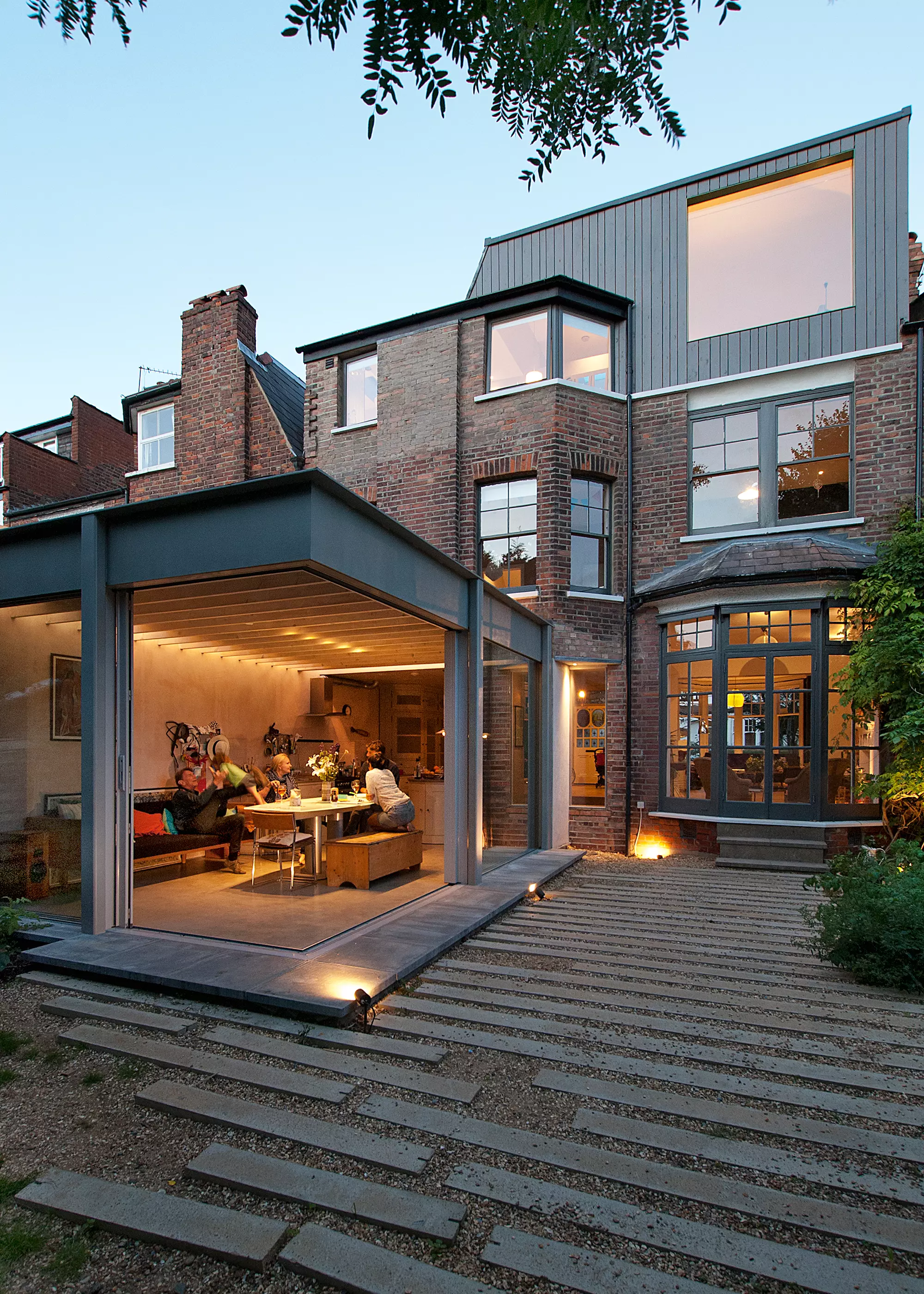 Edwardian house renovation exterior