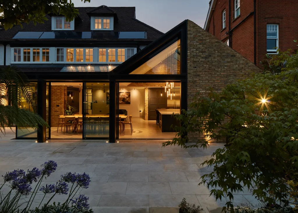 Innovative Glazed Kitchen-Diner Extension