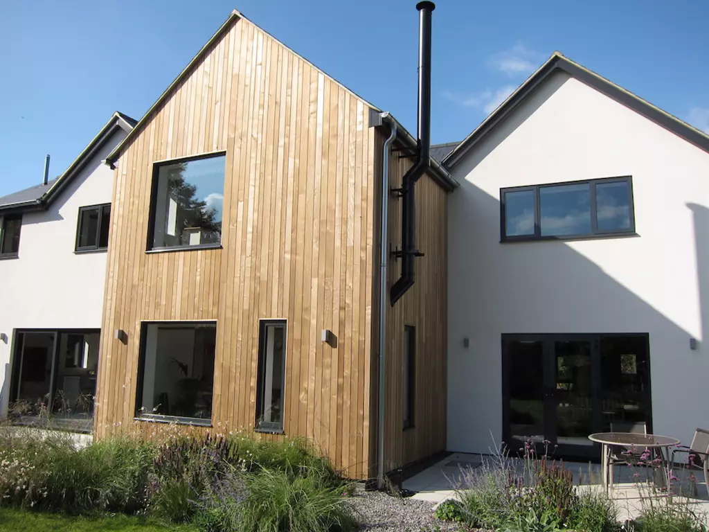 Extension project with Brimstone timber cladding