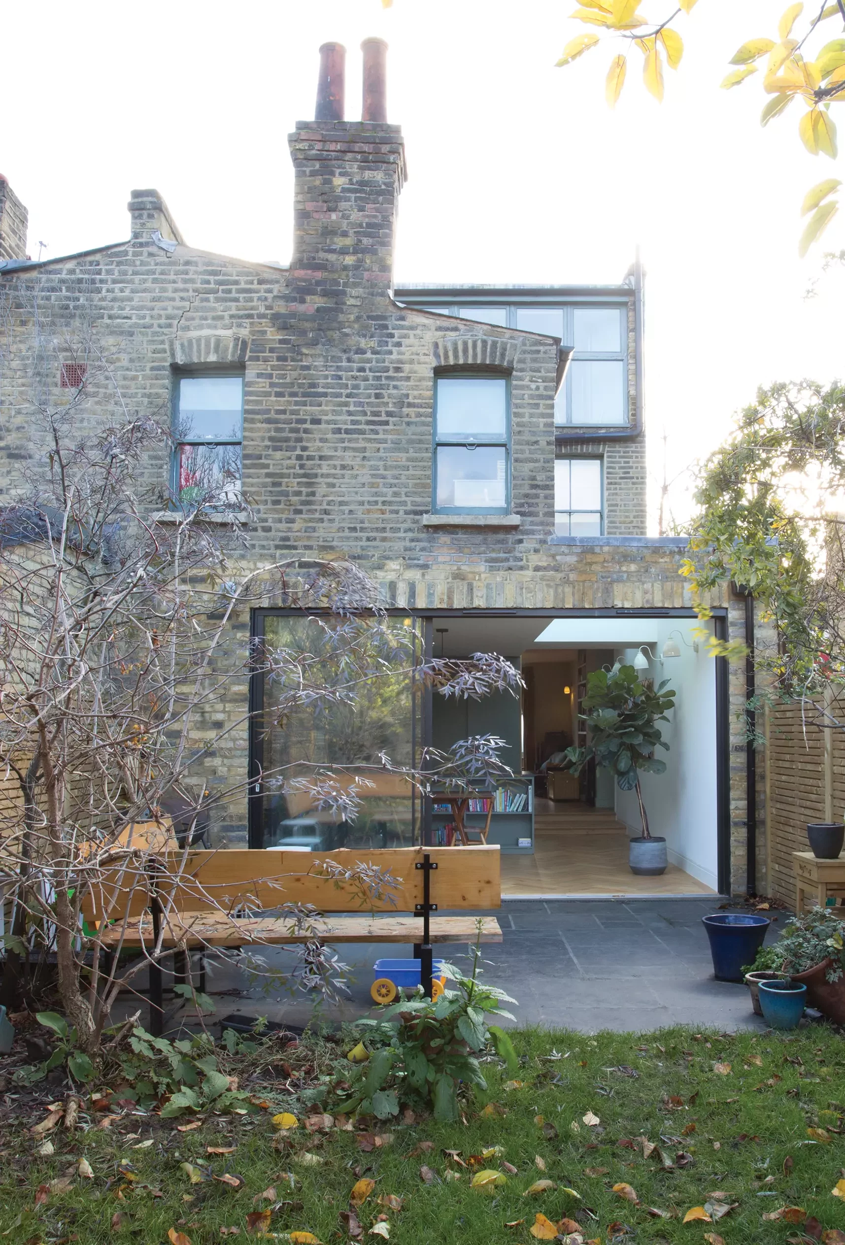 Rear extension to a period property 