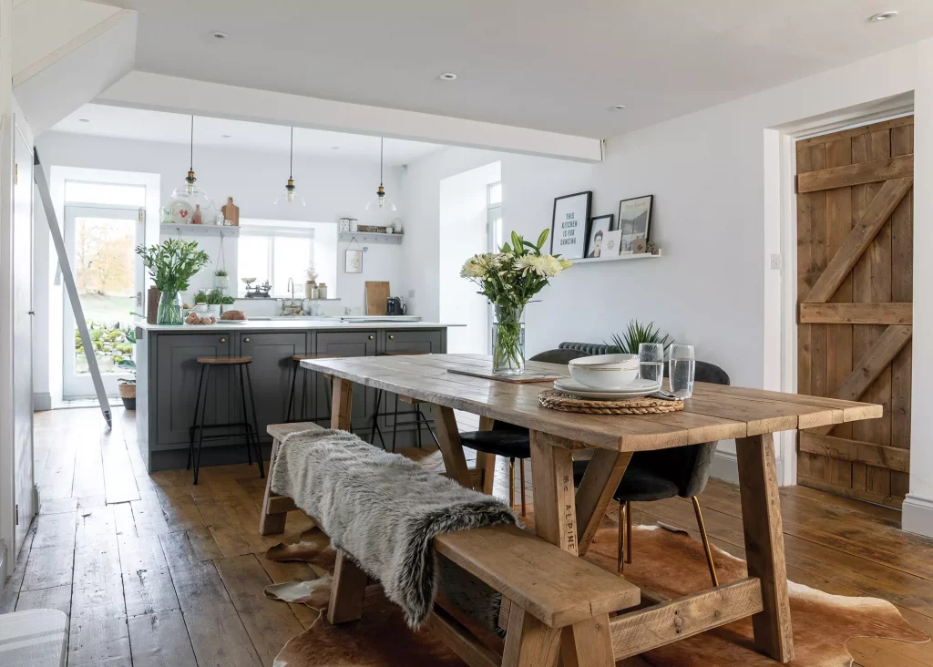 stone barn conversion interior